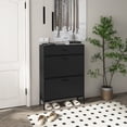 thumbnail image 2 of HOMCOM Armoire de Rangement pour Chaussures Organisateur de Chaussures Moderne avec Portes Rabattables, 2 of 10