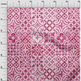 thumbnail image 3 of oneOone Rayon Pink Fabric Floral Sewing Craft Projects Fabric Prints By Yard 56 Inch Wide, 3 of 5