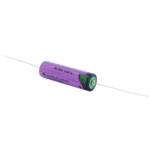 Tadiran TL-5104/P 3.6V AA 2.1 Ah Lithium Battery w/ Axial Leads (ER14505)