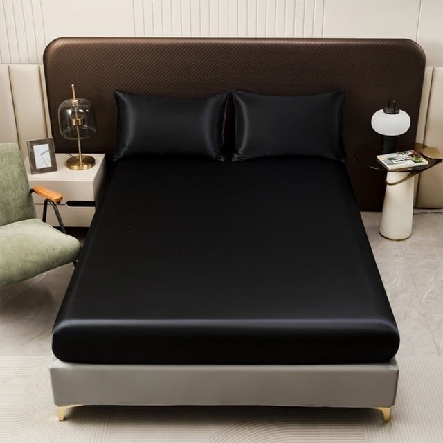 Fitted Sheet Mattress Cover Piece Non Slip Fixed Bed Cover Full Cover Mattress Protector Bed Cover