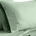 thumbnail image 3 of Benjara BM231563 Tulsa 1200 Thread Count Tri Blend King Sheet Set, Sage - 6 Piece, 3 of 5