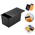 thumbnail image 4 of MasteelfCA Carbon Steel Toast Mold Loaf Pan Non Stick Bread Baking Mold Home Bakeware, 4 of 7