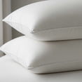 thumbnail image 2 of Hotel Comfort Opulent 2 Pack Feather Pillows - 250 Thread Count 100% Cotton Cover - Queen, 2 of 4