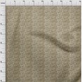 thumbnail image 4 of oneOone Georgette Viscose Beige Tissu Jacobée Robe Florale Tissu Tissu Imprimé par la Cour 42 Pouces de Large, 4 of 4