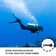 thumbnail image 3 of Langgg Diving Regulator First Stage Dustproof Covers Black Solid Durable Compact Ships Marines Swimming Sailing Water, 3 of 6