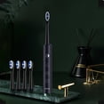 thumbnail image 4 of LSLJS Electric Toothbrush with 4 Brush Heads for Adults and Kids, IPX7, 6 Modes with 2 Minutes Built In Smart Timer, Electric, Electric Toothbrush, 4 of 8