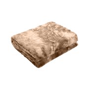 EGNMCR Blankets, Blankets & Throws 63*51.2inch Warm Faux Weighted Blanke Soft Coral Fleece Double Sided Thick Throw Blankets Tie-Dyed Plush Conditioning Blanket For Sofa/Bed/Couch 63*51 In bed blanket
