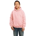 thumbnail image 1 of Gildan Boys Long Sleeve Front Pouch Pocket Hooded Sweatshirt. 18500B, 1 of 3
