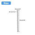 thumbnail image 2 of Unique Bargains Compression Spring, 5 Pack 304 Stainless Steel, 2mm OD, 0.3mm Wire, 25mm Length, 2 of 6