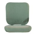 thumbnail image 4 of serony Removable Stretch Soft Slipcover Office Chair Slipcover Computer Chair Chair Slipcover Office Covers Green, 4 of 8