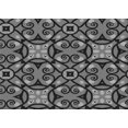 thumbnail image 1 of Ahgly Company Machine Washable Indoor Rectangle Transitional Gunmetal Gray Area Rugs, 7' x 10', 1 of 7