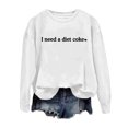 thumbnail image 5 of Chandail de Mode d'Hiver pour Femmes, Imprimé Festif de Noël, Haut à Col Rond, Chandails à Capuchon Mignons pour Femmes, Chandail à Capuchon pour Femmes, Chandails Confortables pour Femmes, Chandails à Capuchon Butter pour Femmes, Sweat pour Dames, Softball pour Filles, Échauffement, 5 of 5