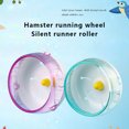 thumbnail image 3 of Plastique Animaux de Compagnie Course Roue Clip-on Lisse Rotation Rat Formation Silencieux Jogging Spinner Exercice Équipement Dortoir Animaux Sports Accessoires Rose, 3 of 6