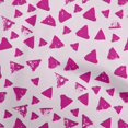 thumbnail image 1 of oneOone Rayon Fuschia Pink Fabric Geometric Sewing Craft Projects Fabric Prints By Yard 56 Inch Wide, 1 of 4