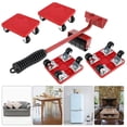 thumbnail image 2 of Ensemble d'Outils de Levage et de Déplacement pour Meubles Robustes, Roues de Déplacement pour Meubles, Kit de Glissière Mobile, Kit de Rouleau Mobile, Ensemble de Transport pour Meubles, Glissières pour Canapés et Réfrigérateurs, 2 of 11