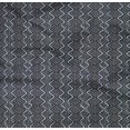 thumbnail image 4 of oneOone Organic Cotton Poplin Twill Fabric Chevron & Triangle Block Decor Fabric Printed BTY 42 Inch Wide, 4 of 4
