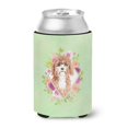 thumbnail image 1 of Carolines Treasures CK4407CC Cavapoo Green Flowers Can or Bottle Hugger, 1 of 1