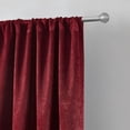 thumbnail image 3 of Mainstays Sheen Rod Pocket Blackout Window Curtains Panel Pair, 37" x 84", 3 of 6