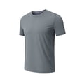 thumbnail image 1 of Besolor Mens Short Sleeve Shirts Summer Quick Dry Wicking Athletic Running Gym Workout Casual Basic Tee Tops, 1 of 7