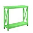 thumbnail image 1 of Pemberly Row Table Console avec Tablette, Fini Bois Vert Lime, 1 of 5
