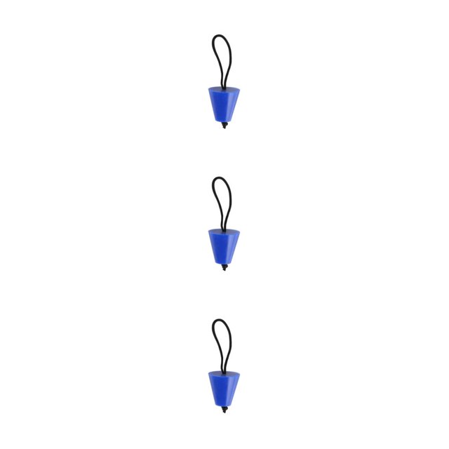 kurtrusly Passoire de Kayak, Bouchon Scupper, Kit de Bouchons, Format Compact, Excellente Étanchéité, Commodité, Bateau, Raccords Améliorés, Léger, Bleu, Ensemble de 3
