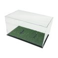 thumbnail image 4 of Ruiboury Rugby Sports Collectibles Storage Display Case Dustproof Football Display And Memorabilia Showcase Football Case with grass 31.8x18x19cm, 4 of 6