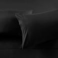 thumbnail image 2 of 1000 Thread Count 100% Egyptian Cotton 3-Piece Flat Sheet (1 Flat + 2 Pillow Covers) Solid Pattern, 2 of 5