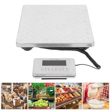 Domqga Postal Scale,Shipping Scale,200kg Stainless Steel Platform Postal Shipping Scale For Busniess Office Home Warehouse Package
