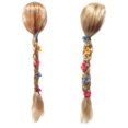 thumbnail image 2 of HAWEE Perruque Raiponce Tangled pour Filles, Perruque Blond à Tresses Raiponce pour Filles pour Fête d'Halloween, Jeu de Rôle, 2 of 2