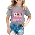 thumbnail image 1 of TZEWGL T-Shirts pour Enfants Manches Courtes Imprimés Graphiques Col Rond Vêtements pour Filles Garçons Taille 10-11T, 1 of 4