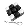 thumbnail image 4 of Milaget Clavier Jouet Sensoriel Clavier Bouton Touche Clavier Fidget Porte-Clés Noir Blanc, 4 of 9
