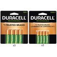 thumbnail image 1 of 12 AA (2500 mAh) + 12 AAA (900 mAh) Duracell Rechargeable Battery Combo, 1 of 1