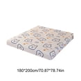 thumbnail image 3 of Double Bed Fitted Sheet Non-Slip Fixed Bed Cover All Inclusive Mattress Protection Soft Fiber for Naked Sleeping, 3 of 6