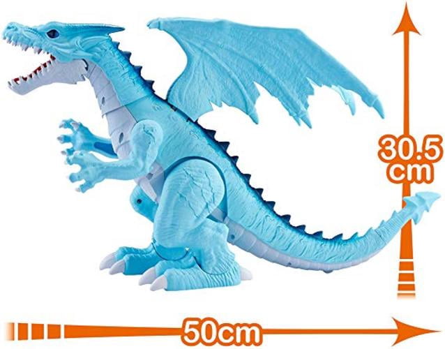 Zuru Robo Alive Ice-Blasting Roaring Dragon (Blue) by ZURU
