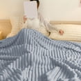 thumbnail image 4 of Vaidha Soft And Thick Double Layer Raschel Blanket A Must Have Warming Artifact In Winter Suitable For Beds Sofas And Other Scenes Providing The Ultimatecomfort, 4 of 6