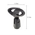 thumbnail image 1 of Universal Microphone Clip Clamp with Adapter for Handheld Mic Mount Holder Stand, 1 of 9