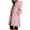 Pink, variant on IROINID Women's Autumn And Winter Warm Mid-Long Coat Solid Color Trench coat Long Sleeve Outwear, Pink
