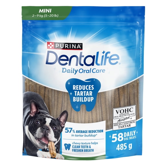DentaLife Gâteries pour Chiens pour les Soins Buccodentaires Quotidiens pour Mini Races