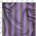 thumbnail image 4 of Soimoi Tissu Poly Georgette Violet à Rayures Verticales pour Couture, Largeur 52 Pouces, 4 of 5