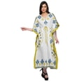 thumbnail image 3 of Moomaya Caftan pour Dames Tenue de Détente des Fêtes Robe Maxi Robes Africaines pour Femmes, 3 of 6