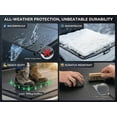 thumbnail image 4 of TRUXEN Coque Rigide à 4 Volets pour Caisse de Camion, Tonneau, Imperméable, Profil Bas, Compatible avec Ford F150 2WD/4WD (2009-2018), 4 of 8