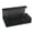 Noir, variante sur HILABEE Étui de Cartes en Cuir PU avec Fermeture, Étui de Collection pour Cartes sous Pochette Baseball, Football, Basketball, Cartes de Sport, Blanc
