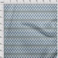 thumbnail image 3 of oneOone Cotton Poplin Fabric Chevron Ikat Print Fabric By The Yard 56 Inch Wide, 3 of 4
