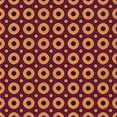 thumbnail image 1 of Ahgly Company Tapis d'Intérieur Lavable à la Machine, Carré, Transitionnel, Orange, Tapis de Zone, 7 Pieds Carré, 1 of 7