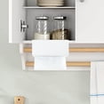thumbnail image 3 of Under Cabinet Paper Towel Holder and Dispenser Over The Door Rack No Drilling Installation For Kitchen Bathroom Organization, 3 of 3