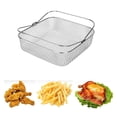 thumbnail image 2 of Fryers with Baskets,Fryer Accessories Mesh Basket Breathable Mesh Basket Food Frying, 2 of 6