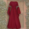 thumbnail image 2 of Babysbule Robe pour Femmes Liquidation Robe Vintage Classique Médiévale Longueur au Sol Renaissance Gothique à Manches Longues, 2 of 3