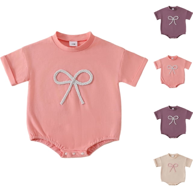 JDQJBZ Unisex Baby Sleeveless Romper Solid Color Cotton Jumpsuit Summer