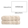 thumbnail image 3 of JWshufel Flannel Mattress Topper with Non Slip Bottom Cozy Warmth Easy Care and Long Lasting Design Suit for Winter Layering Enhanced Relaxed Machine Washable, 3 of 7