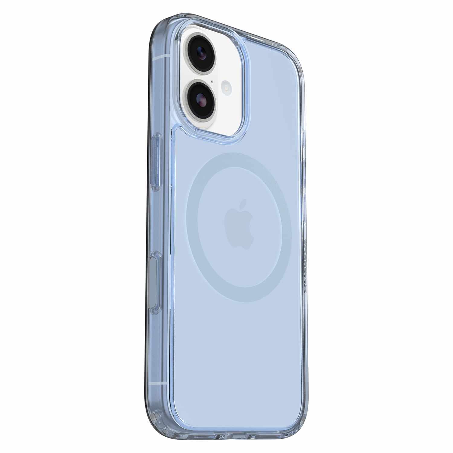 OtterBox Symmetry Clear MagSafe Case w/Camera Control Silver Glade (Blue) for iPhone 17 Pro